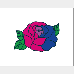 Bisexual flower Posters and Art